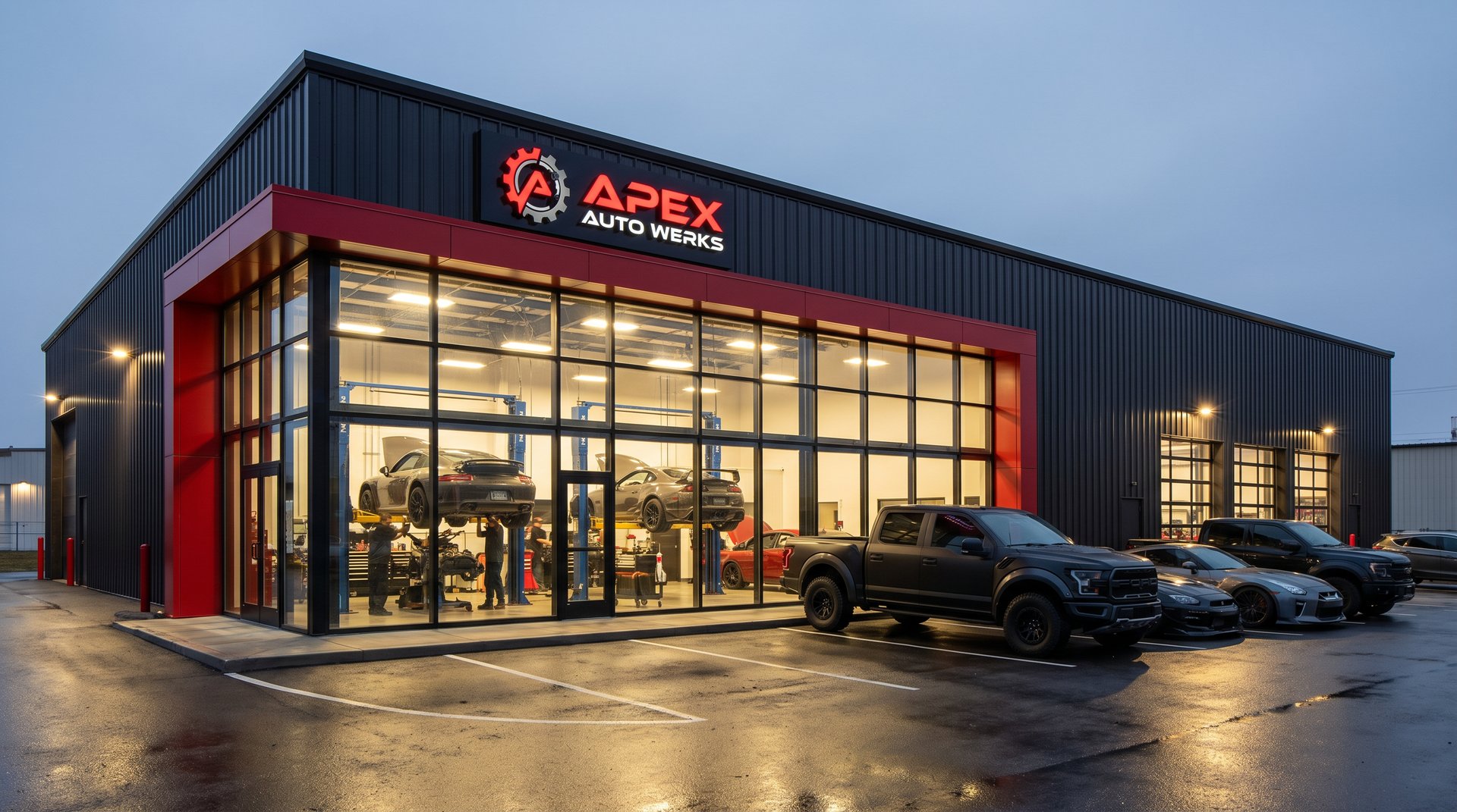 抖阴汽车改装门店